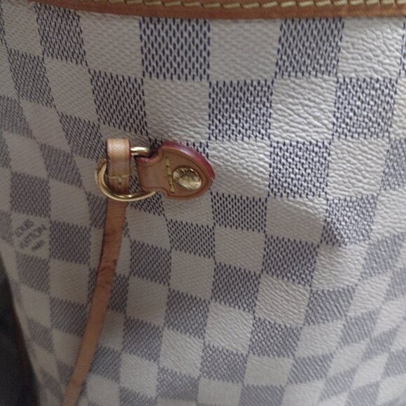 ๐ฏ% Authentic Louis Vuitton Neverfull GM Azur - Picture 10 of 15